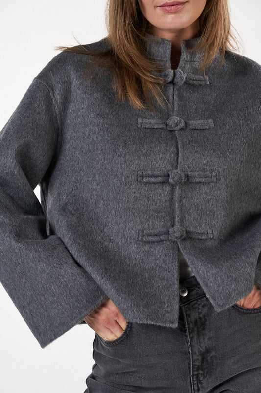 Lily Coat - Mørkegrå