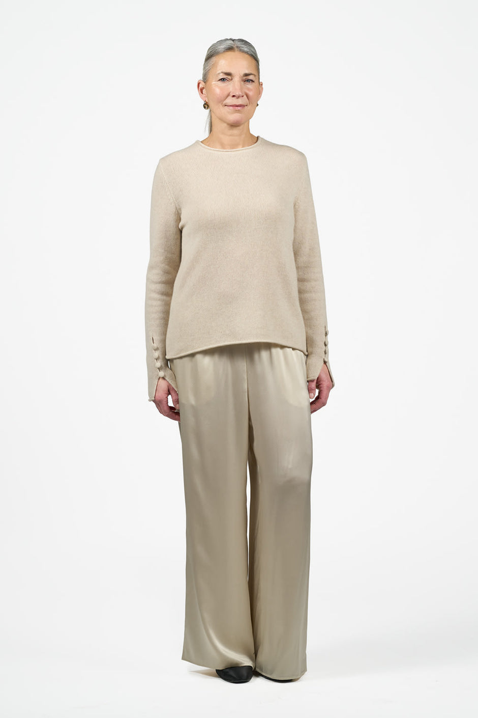 Leonora Bluse - Varm Beige