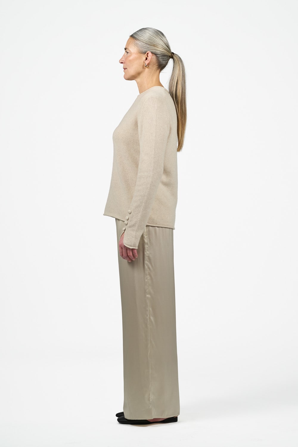 Leonora Bluse - Varm Beige