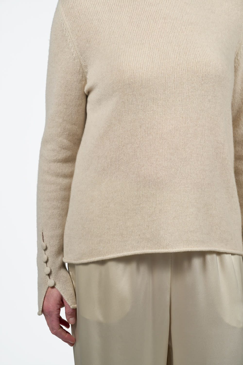 Leonora Bluse - Varm Beige