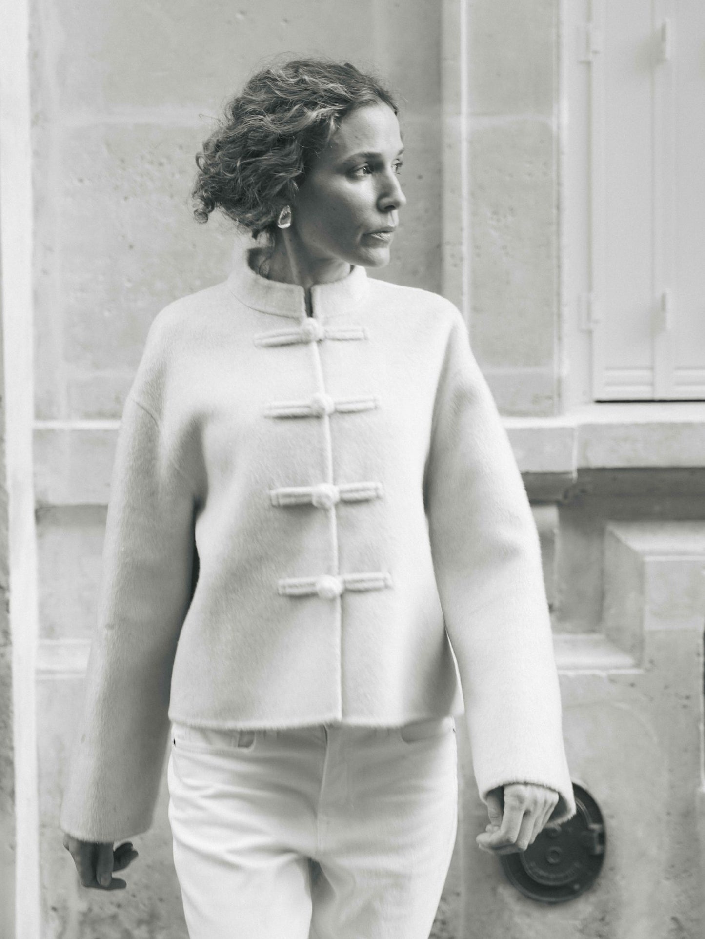 Lily Coat - Porcelain