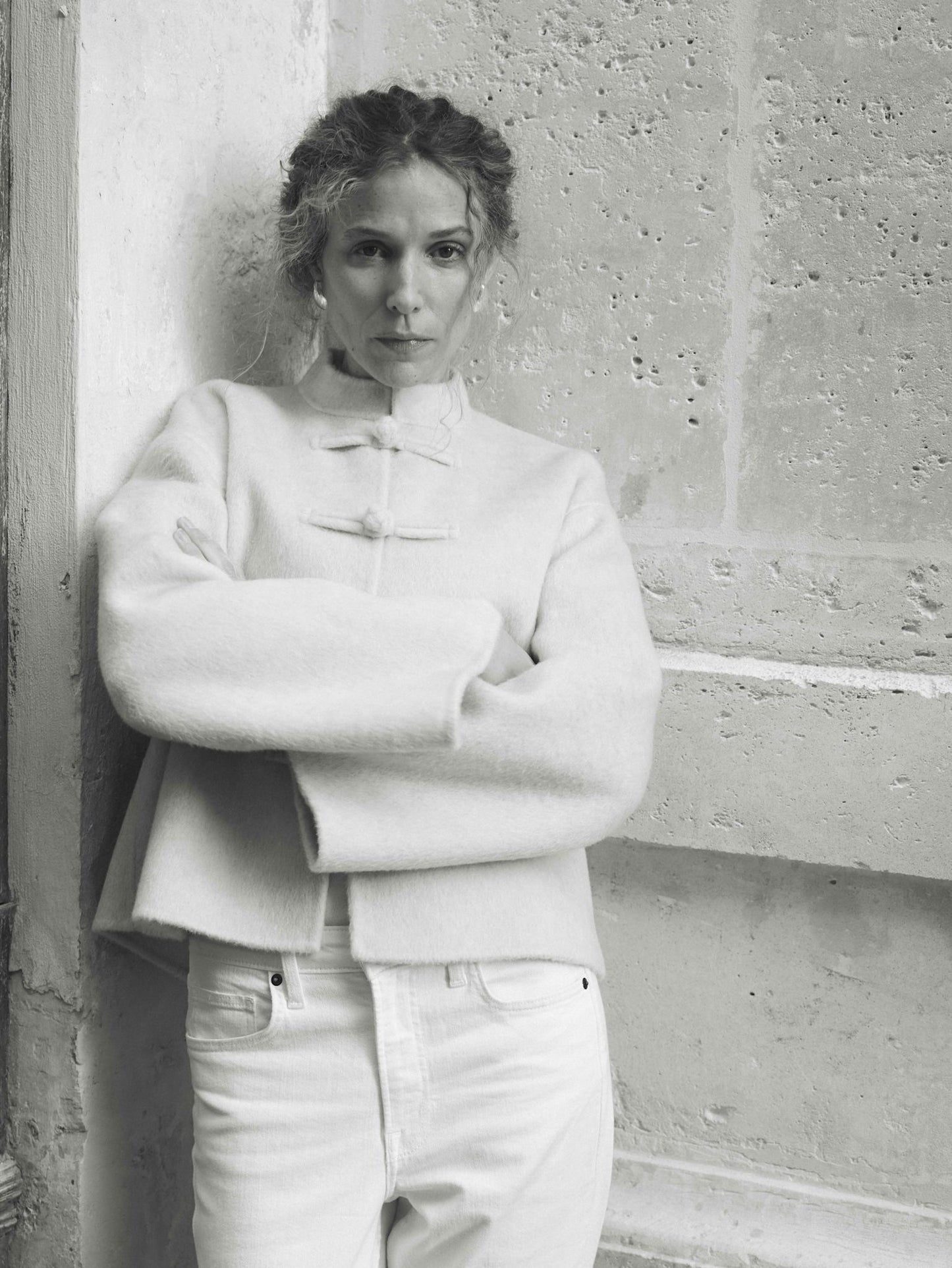 Lily Coat - Porcelain