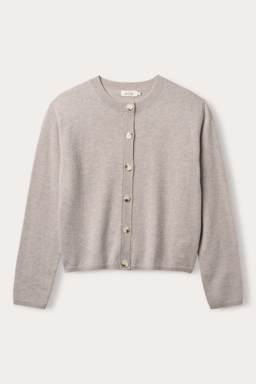 Luna Cardigan - Grå nyanser