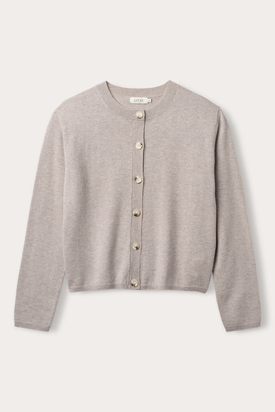 Luna Cardigan - Grå nyanser