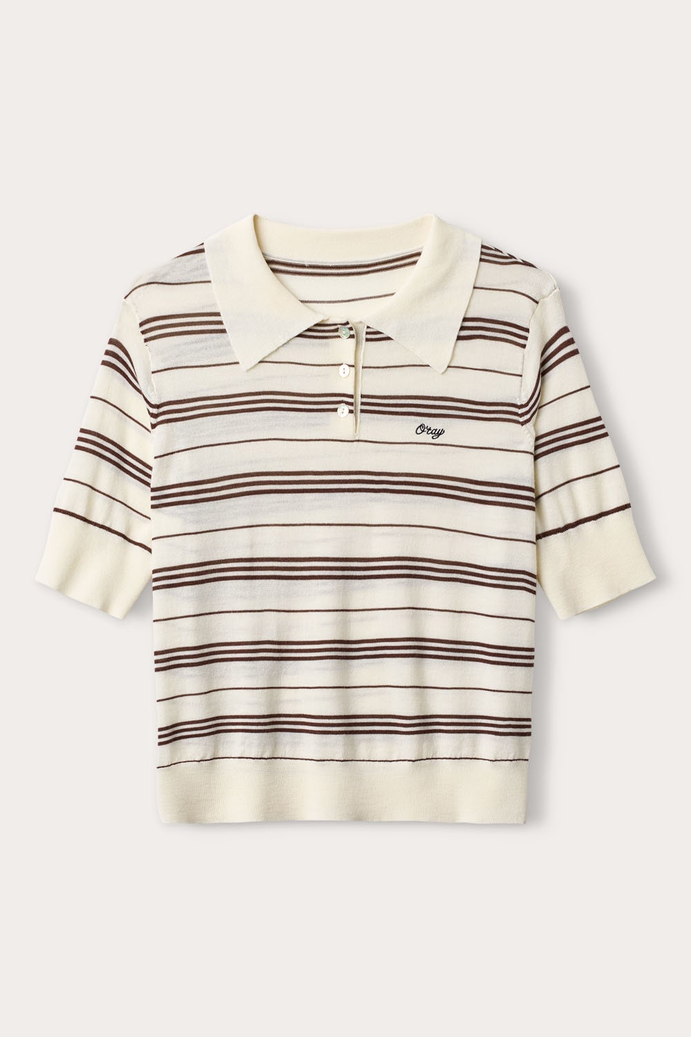 Malli Polo T-skjorte - Kremfarget