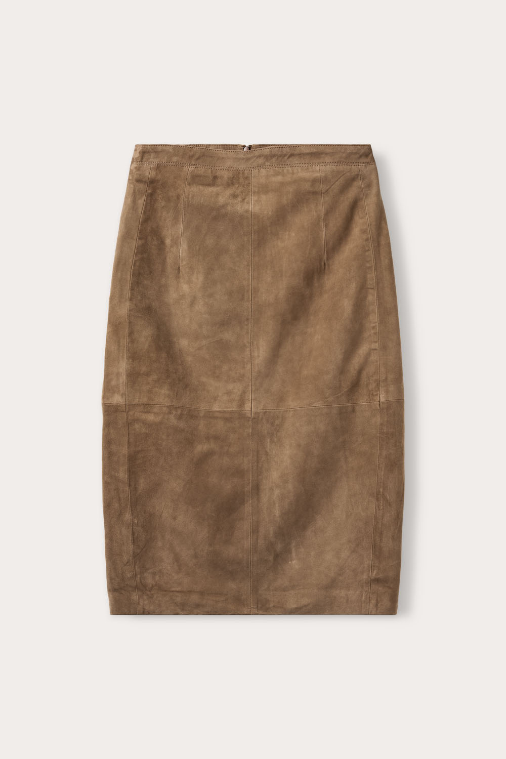 Joy Skirt Suede - Toffee Brown