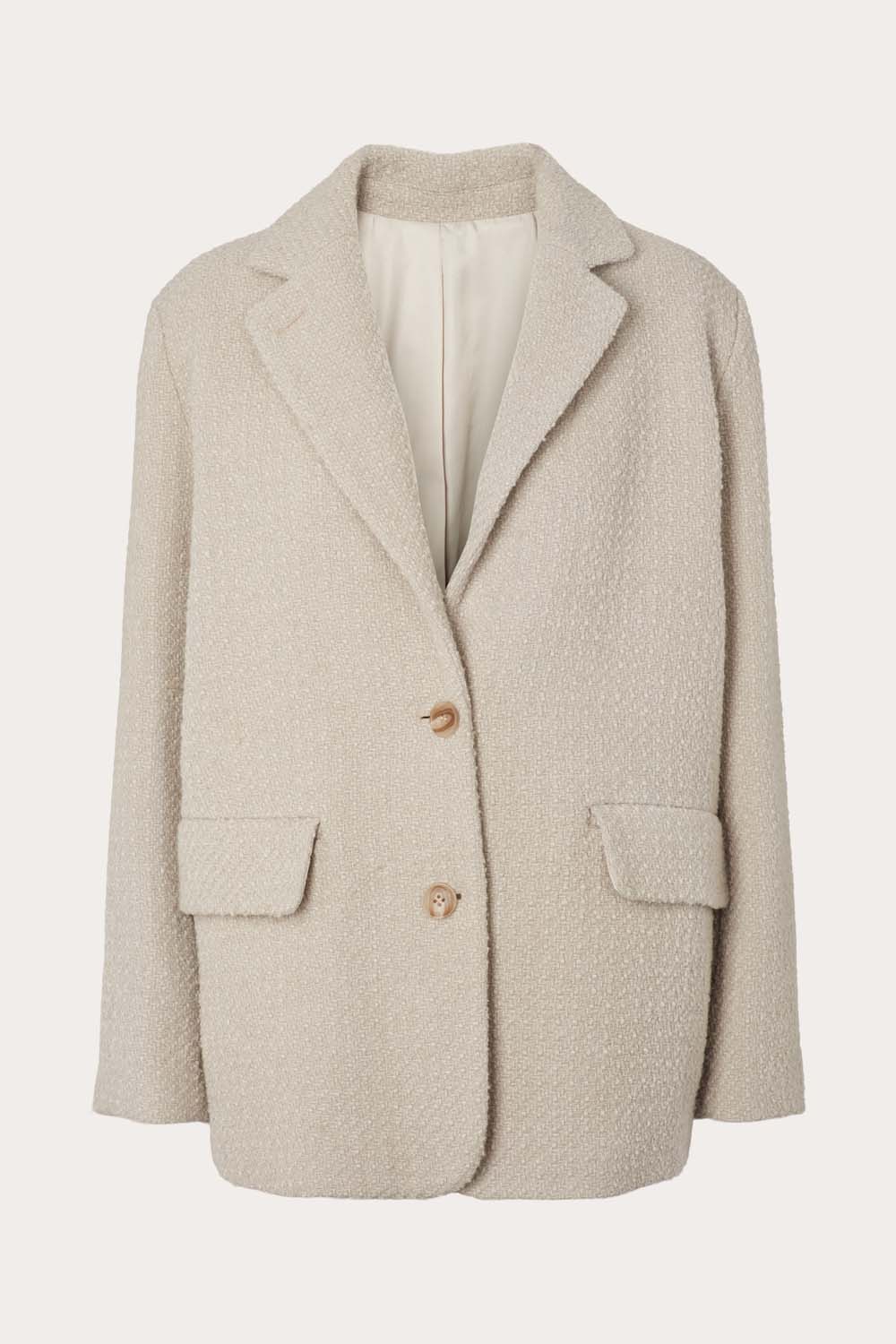 Xenia Blazer Boucle - Sky