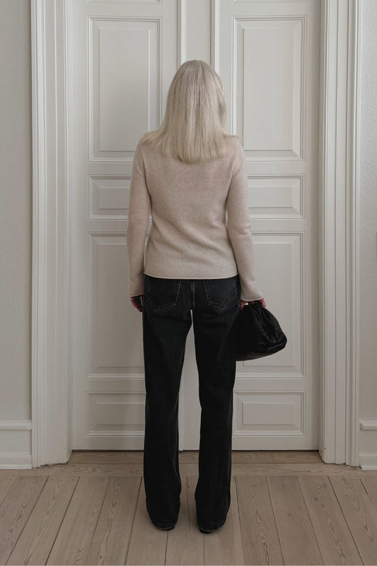 Abbelone Genser - Varm Beige