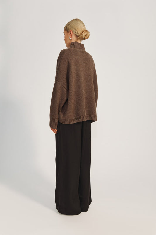 Idette Jumper - Chocolate Fudge