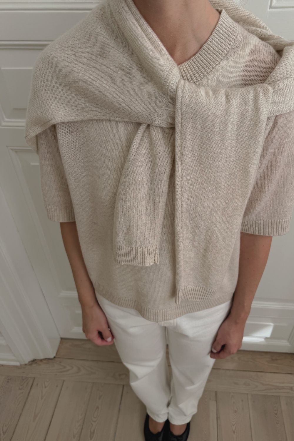 Laura T-Shirt - Warm Beige
