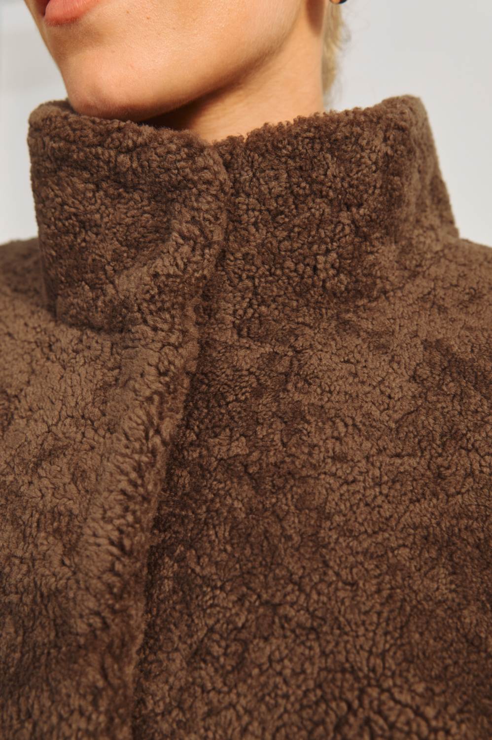 Nalani Coat - Teddy Brown
