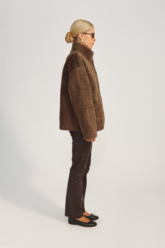 Nalani Coat - Teddy Brown