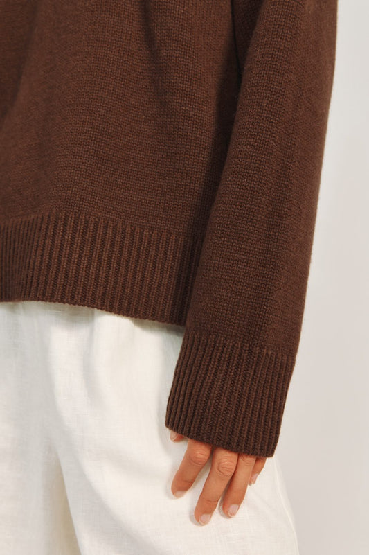 Olja Sweater - Espresso