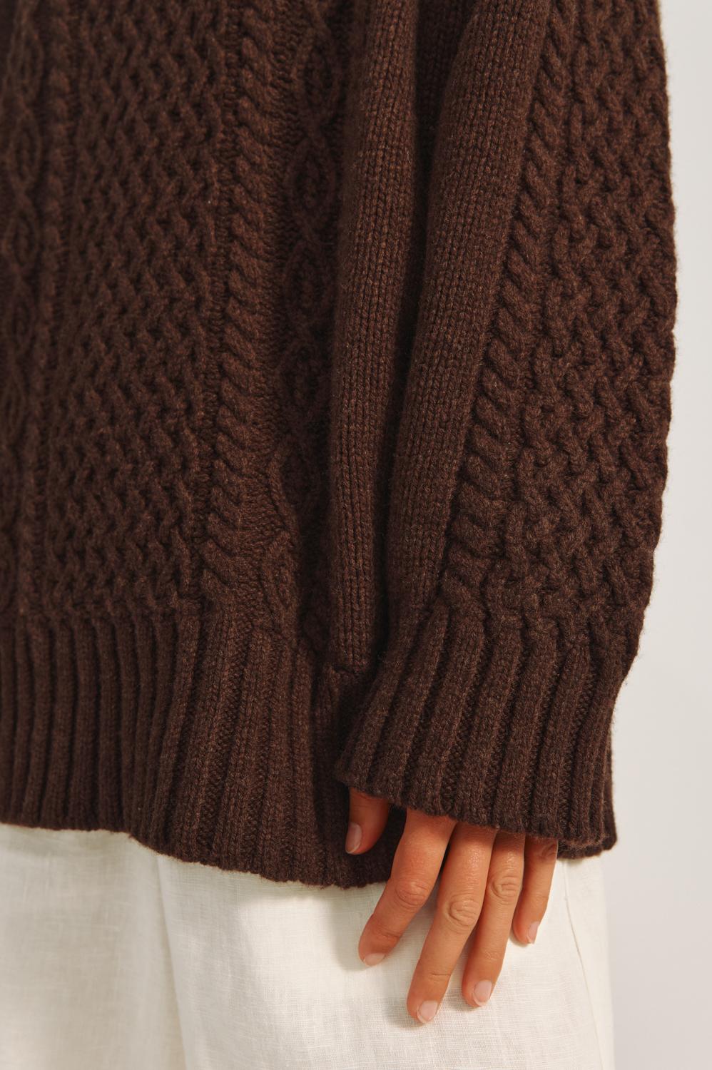 Olivia Sweater - Espresso