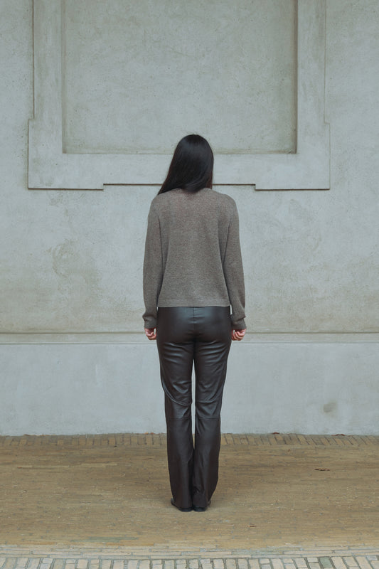 Solana Pants - Dark Brown
