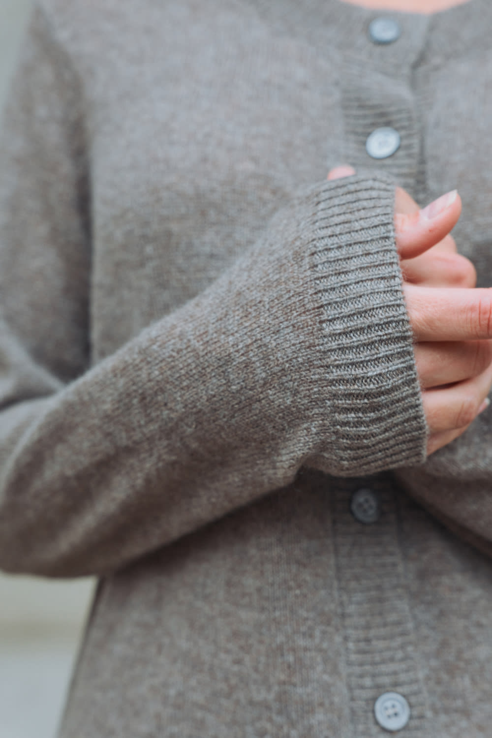 Oceania Cardigan - Dark Brown