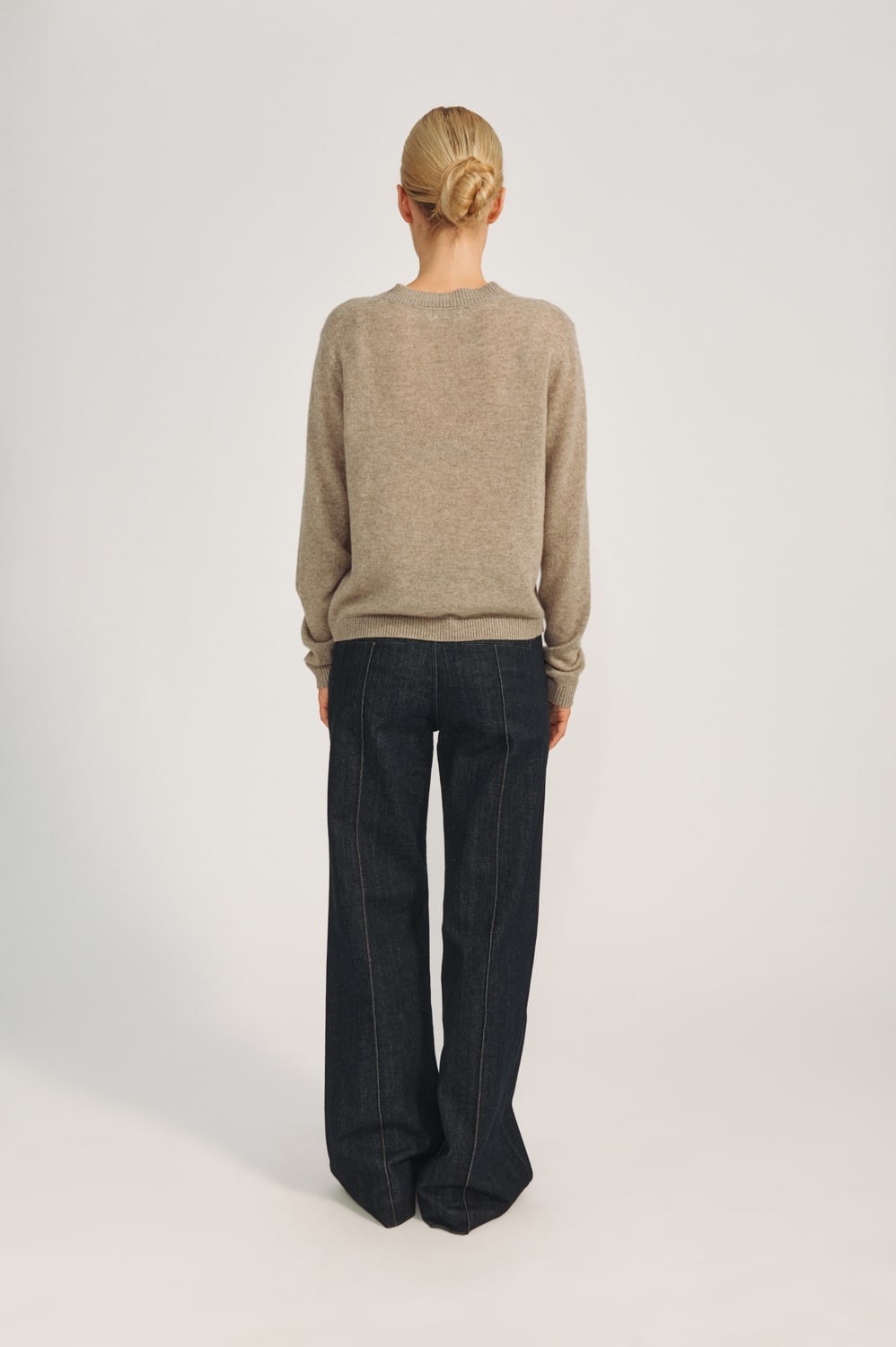 Lace Blouse - Mink