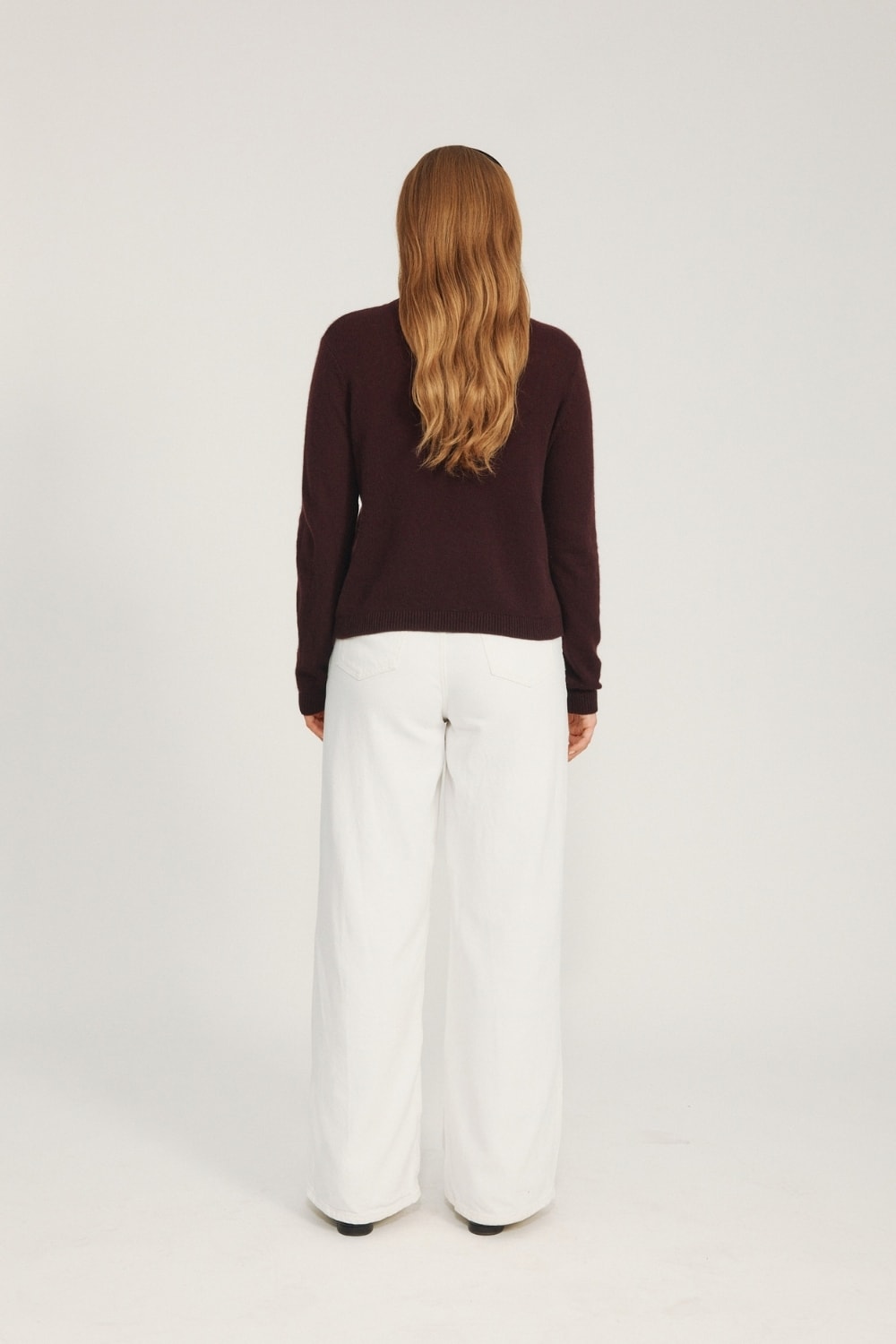 Lace Blouse - Plum