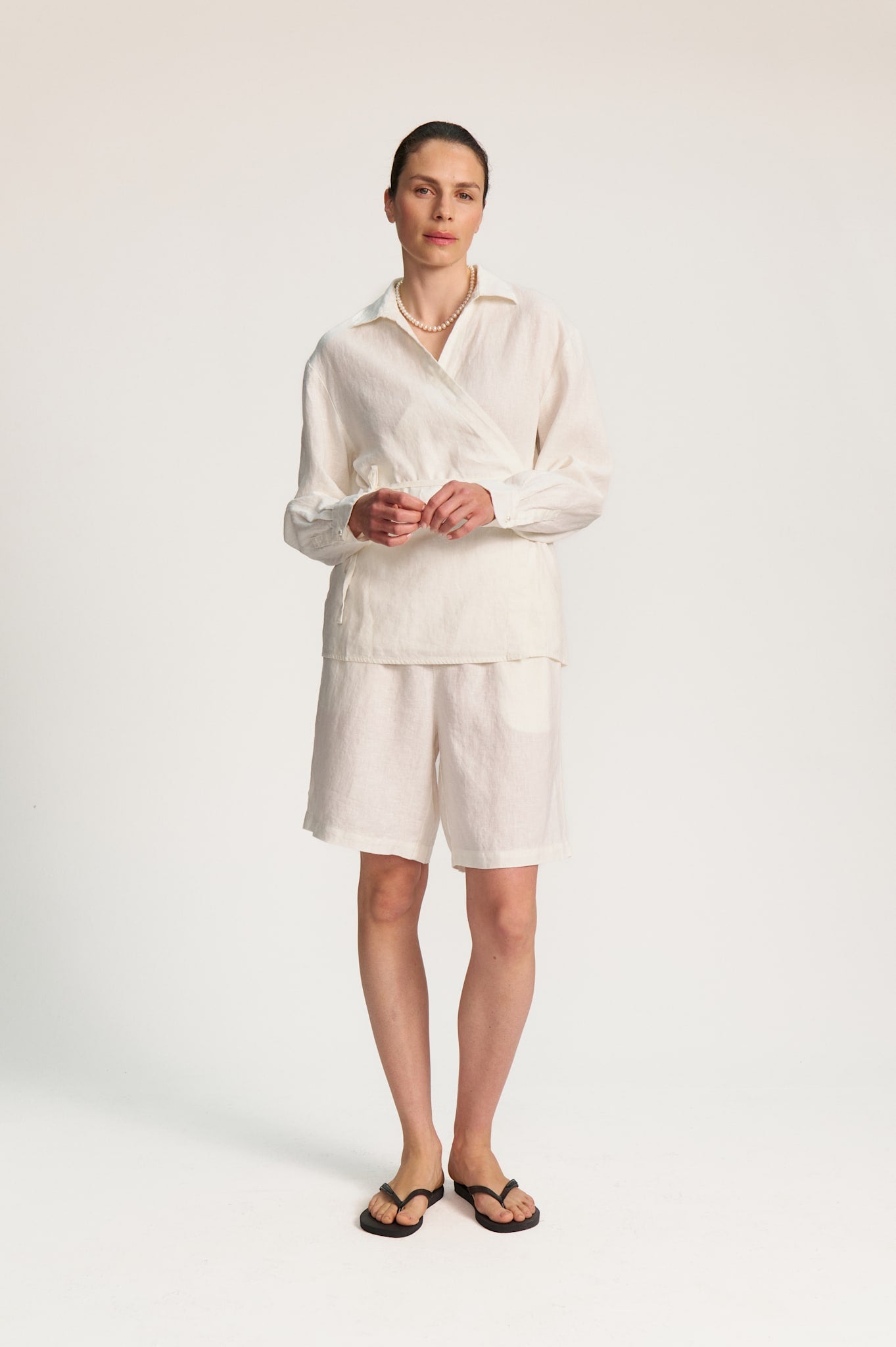 Rya Shorts - White