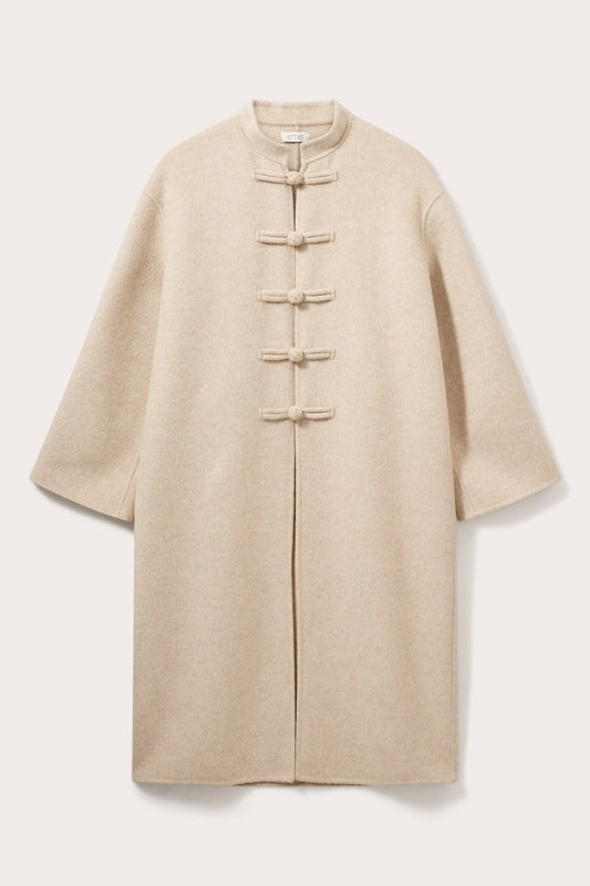 Paige Coat - Porcelain