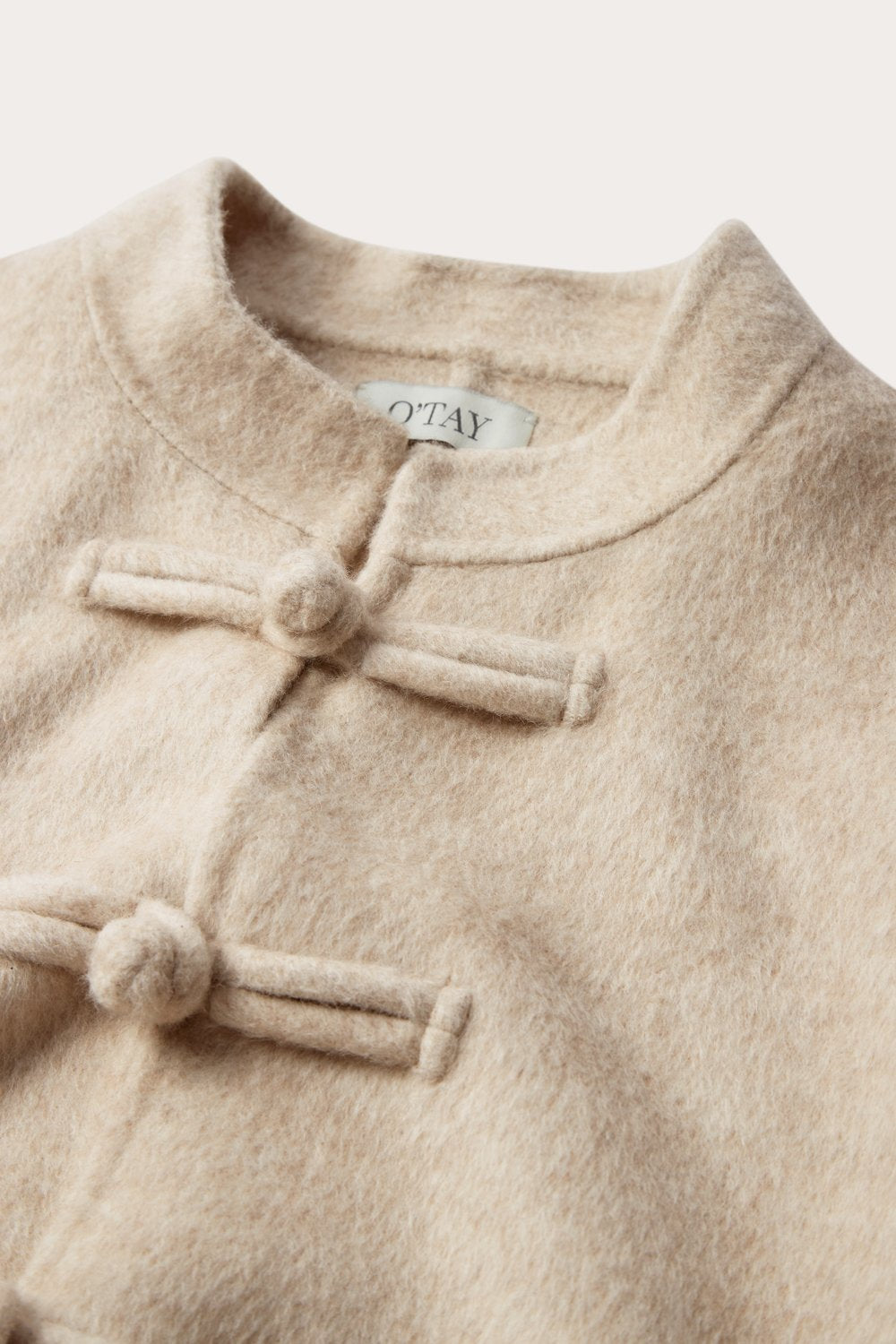 Paige Coat - Porcelain