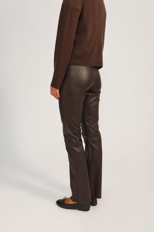 Solana Pants - Dark Brown