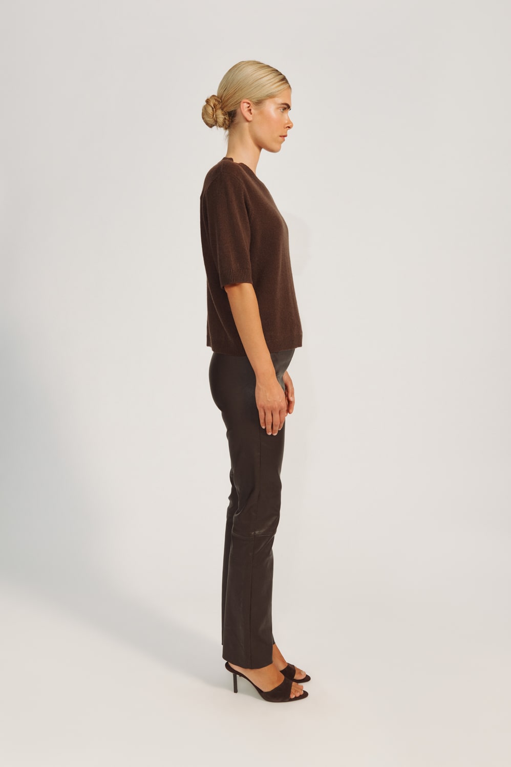 Solana Pants - Dark Brown