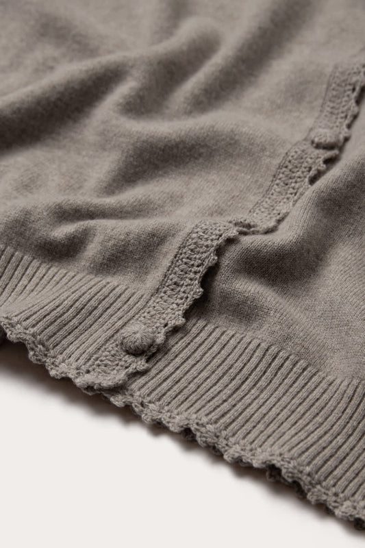 Rosie Short Sleeve Cardigan - Desert