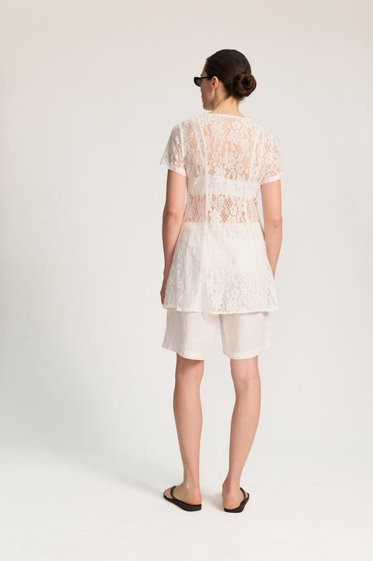 Romina Dress - White