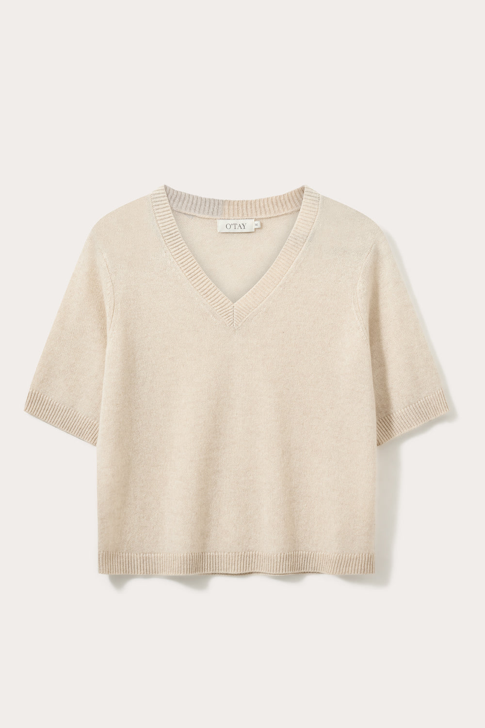 Riva T-Shirt - Warm Beige