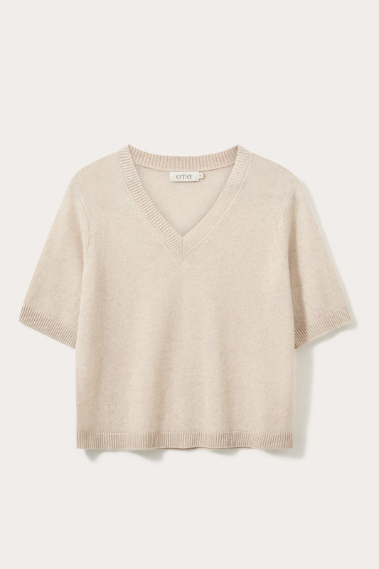 Riva T-Shirt - Warm Beige