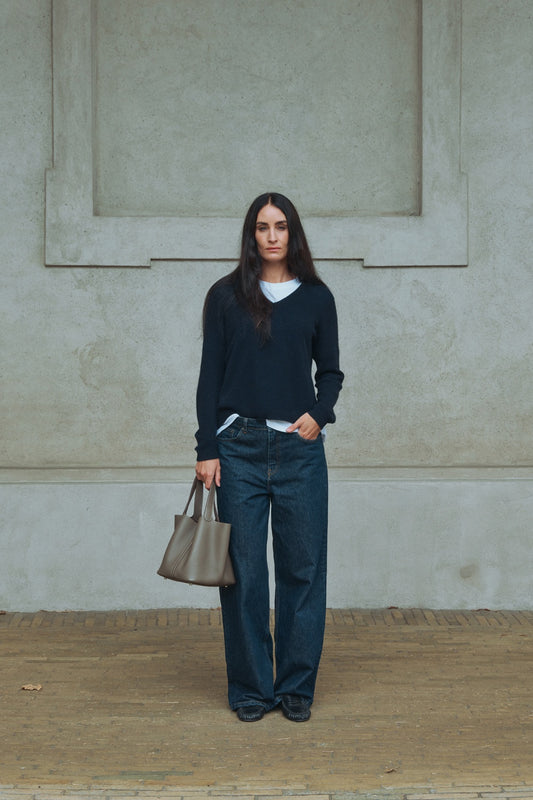 Rubie Blouse - Navy