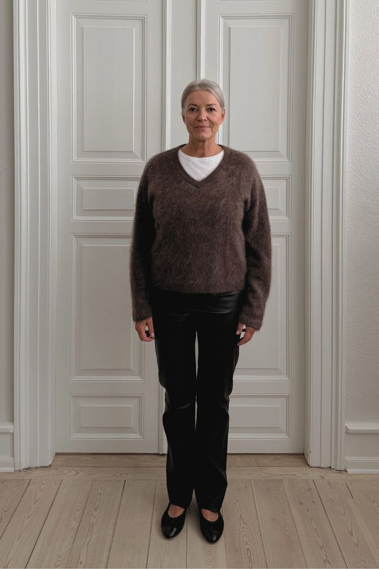 Serena Blouse - Chocolate Fudge