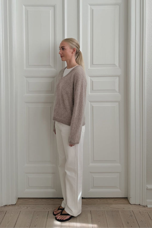 Serena Blouse - Mink