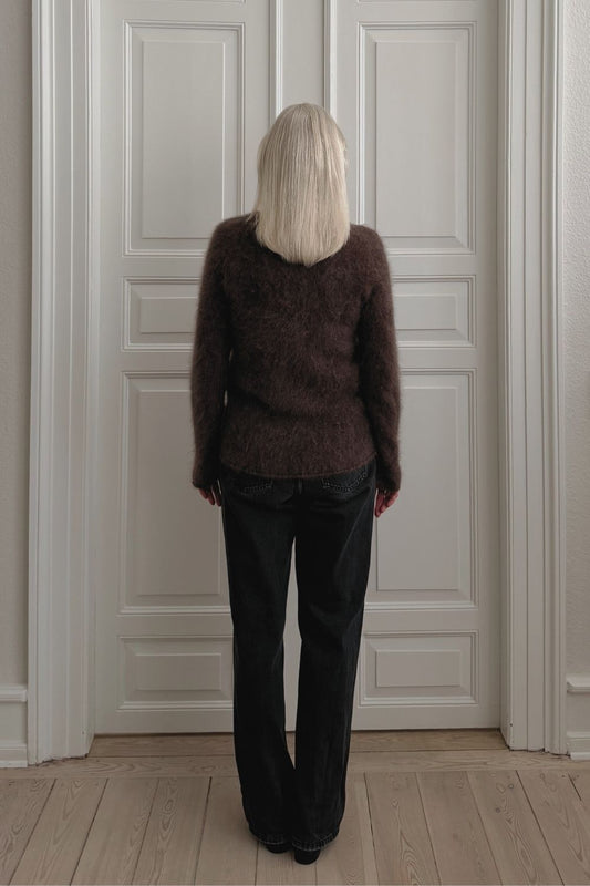 Abbelone Sweater Brushed - Chocolate Fudge