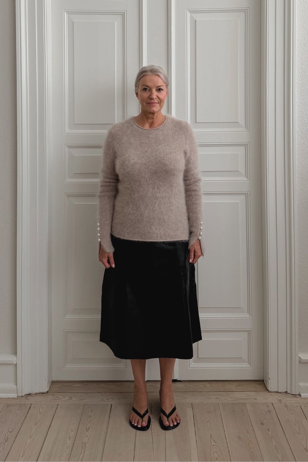 Abbelone Sweater Brushed - Mink