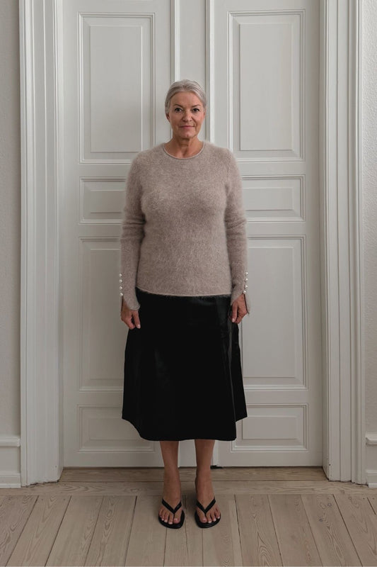 Abbelone Sweater Brushed - Mink