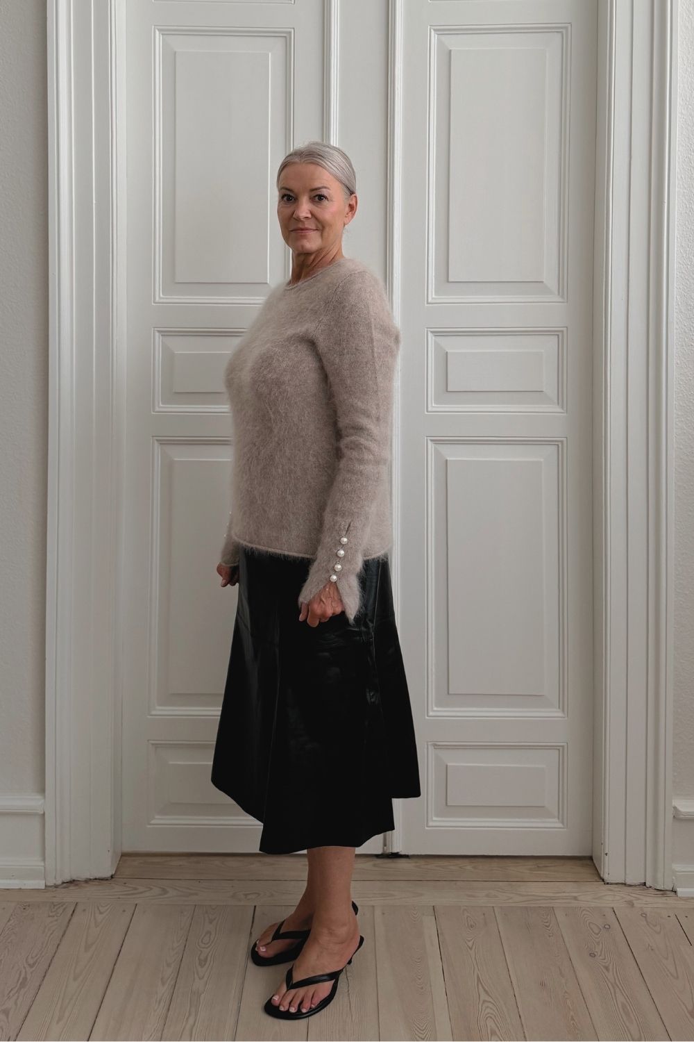 Abbelone Sweater Brushed - Mink