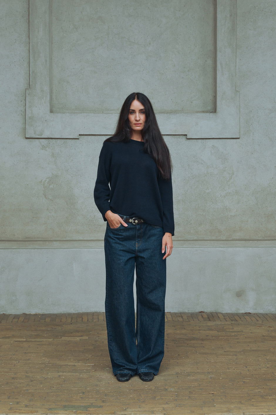 Savannah Blouse - Navy