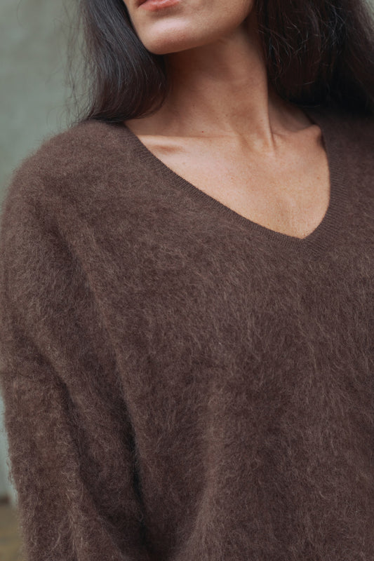 Tory Blouse - Teddy Brushed