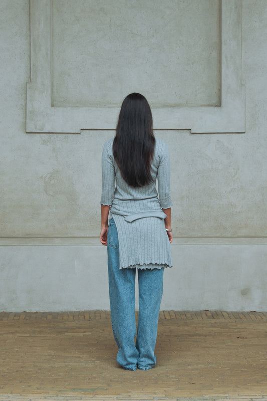 Terese Blouse - Frost Grey