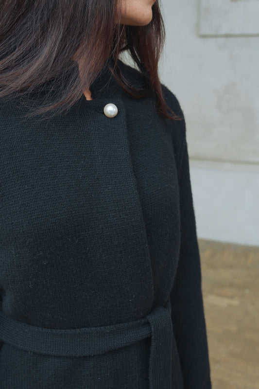 Toa Cardigan - Black