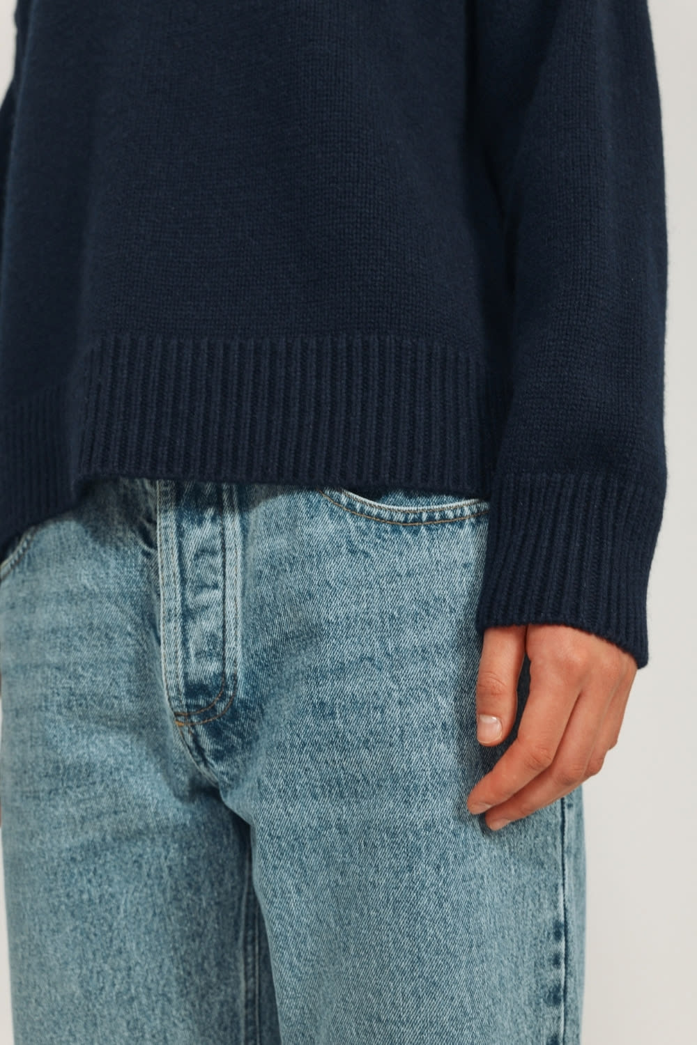 Olja Sweater Signature - Navy