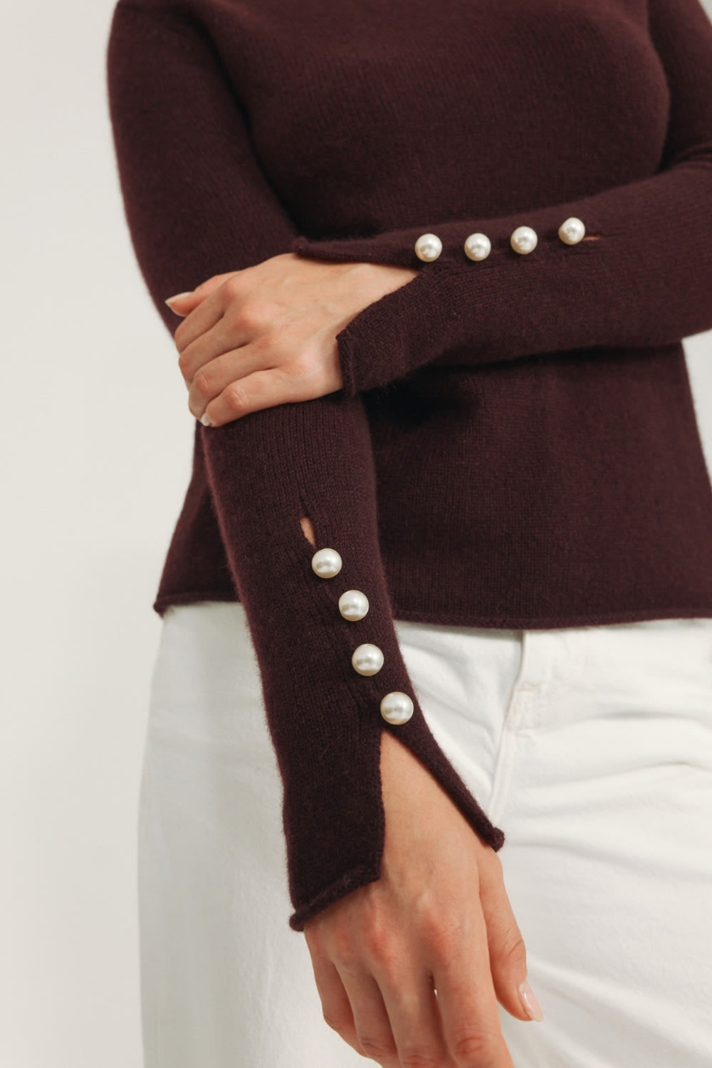Abbelone Blouse Signature - Plum