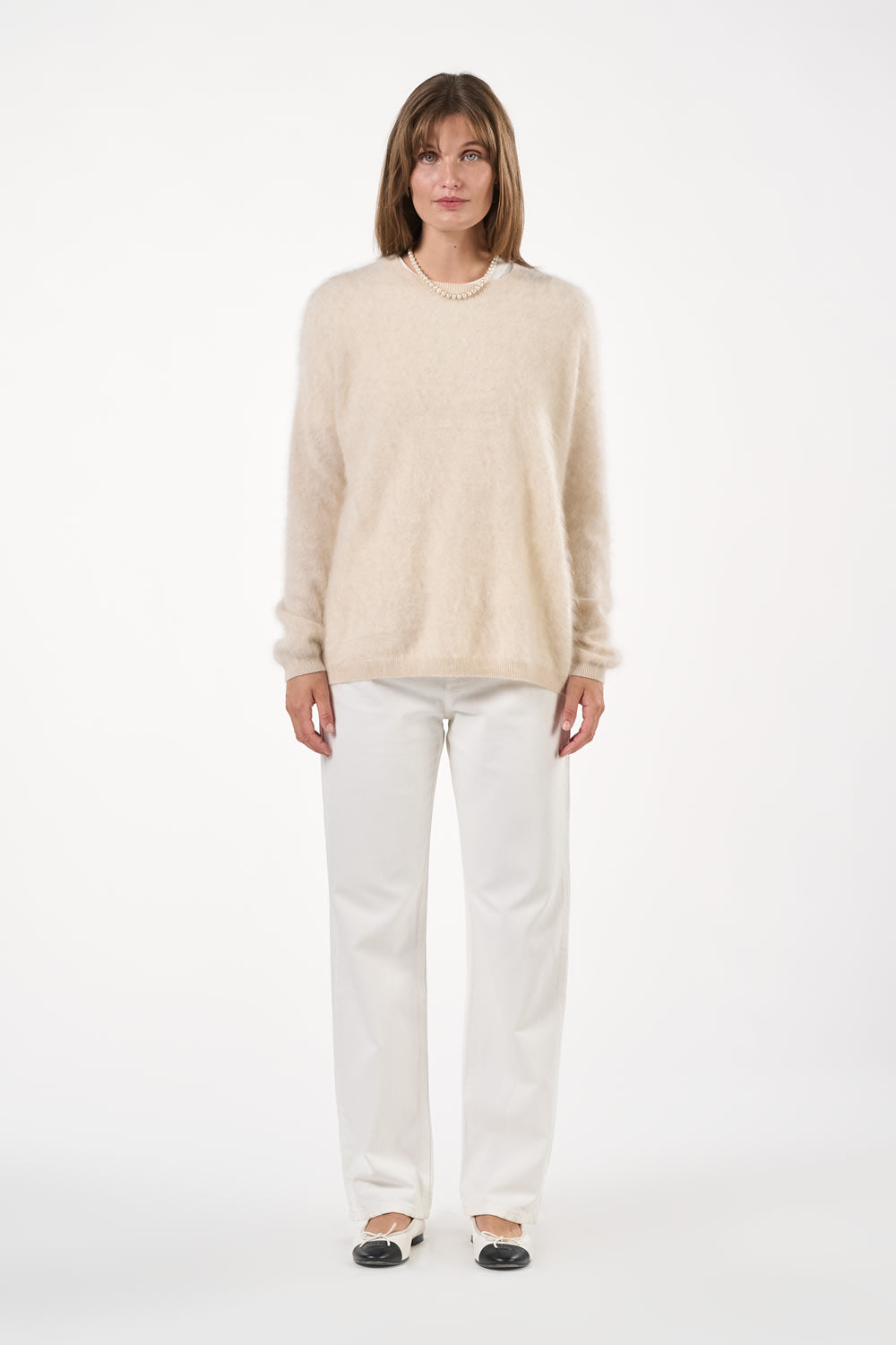 Natalina Bluse - Porselen