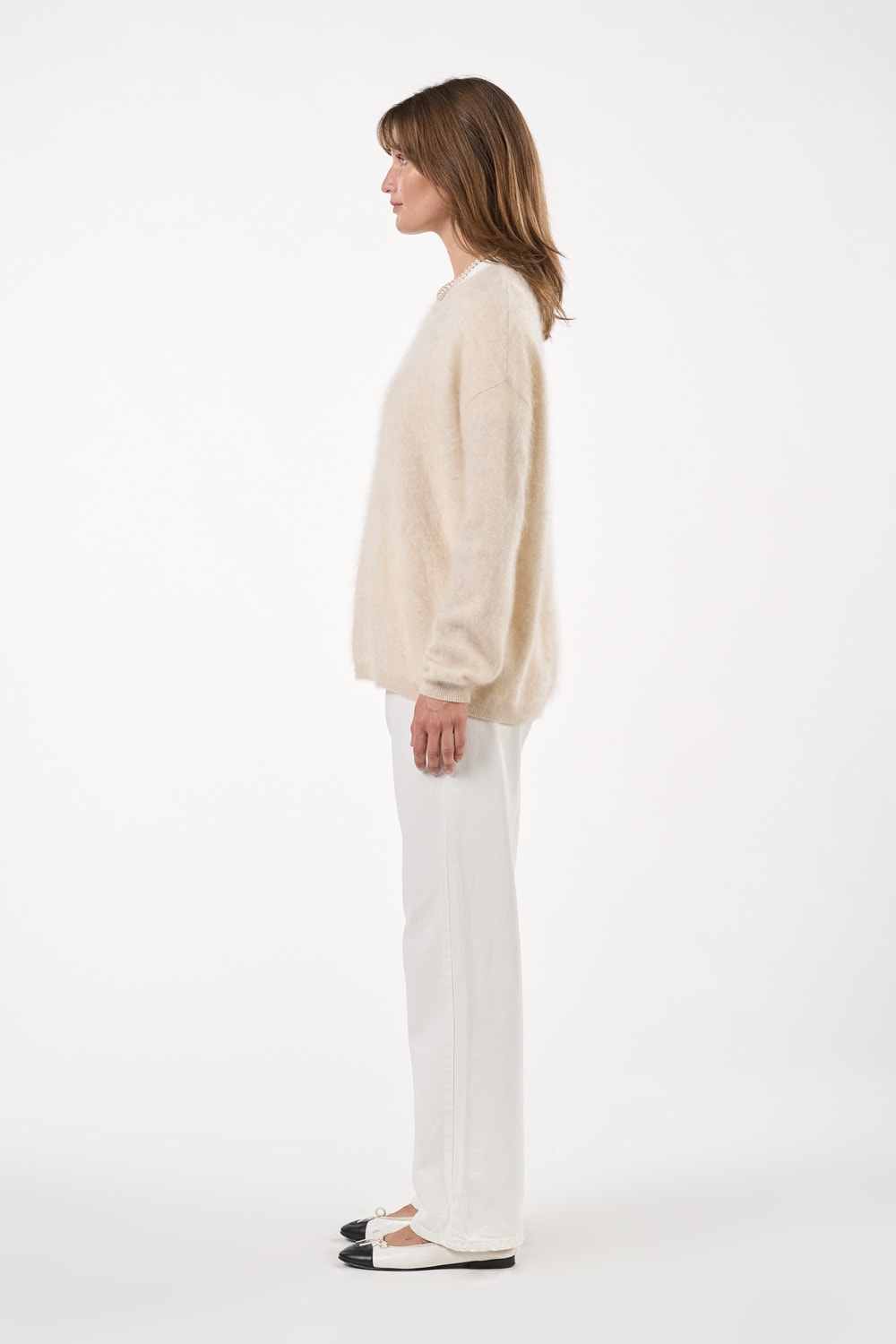 Natalina Bluse - Porselen