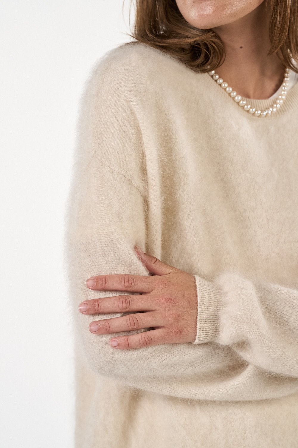 Natalina Bluse - Porselen