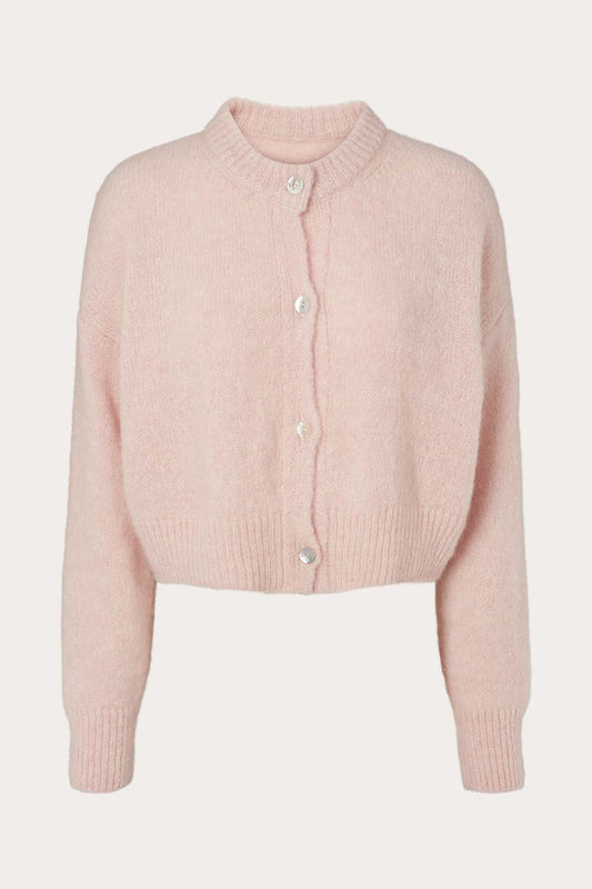 Fuzzy Cardigan - Bubblegum