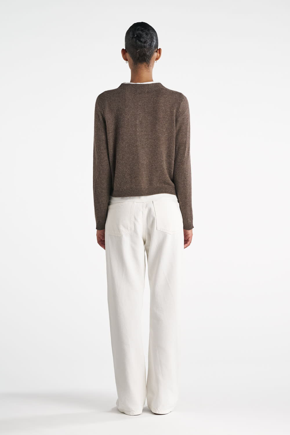 Oceania Cardigan - Dark Brown