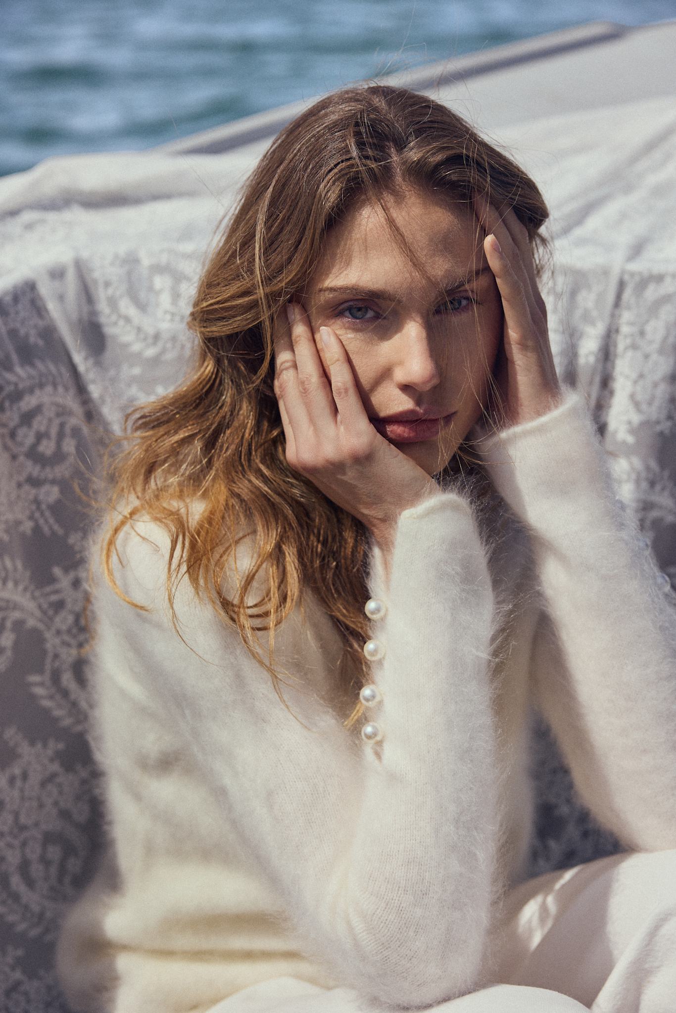 Abbelone Sweater Brushed - Off White